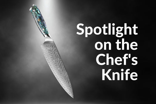 Spotlight på kockens kniv