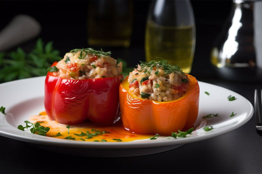 Bursting med smak: italienska fyllda paprika