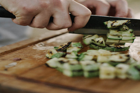 Grönsaker Santoku eller Nakiri?