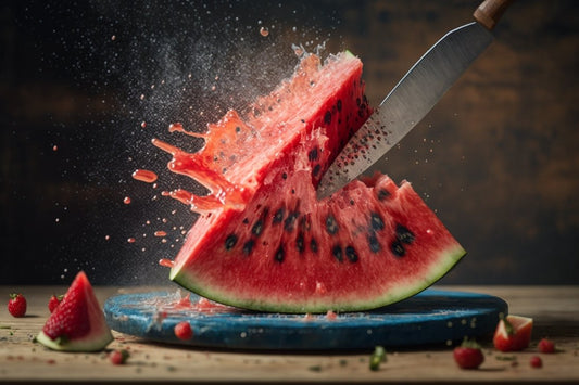 Steg-för-steg-guide för hur man klipper en vattenmelon