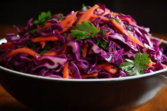 Zesty Red Cabbage Sallad