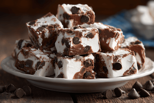 Classic Fantasy Fudge with Marshmallow Creme and Chocolate Chips