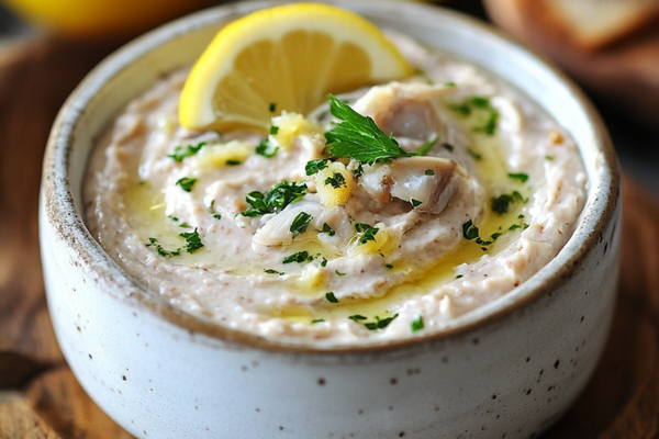 Creamy Smoked Mackerel Pâté with Horseradish and Lemon