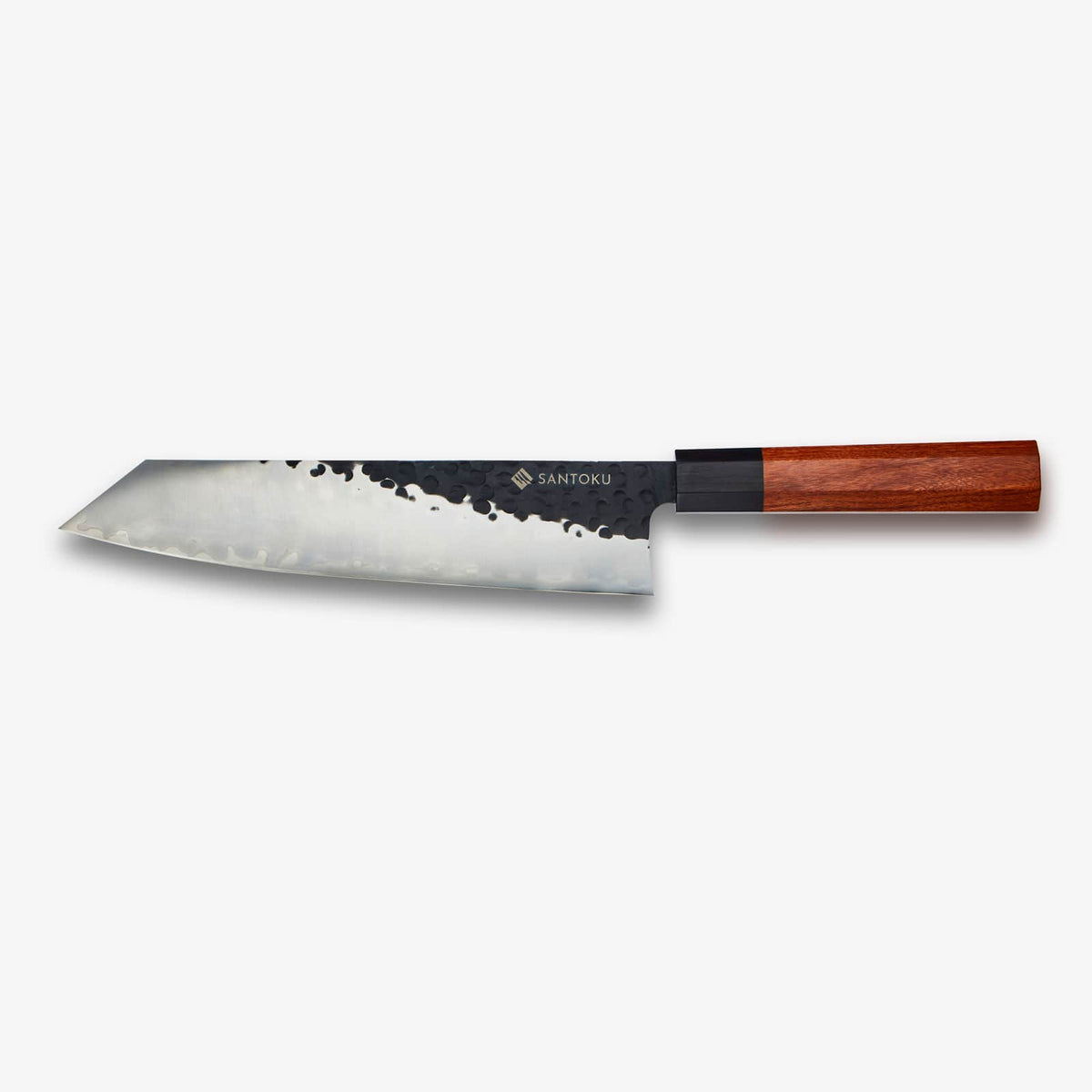 Minato knivserie med magnetisk knivhållare i akaciaträ